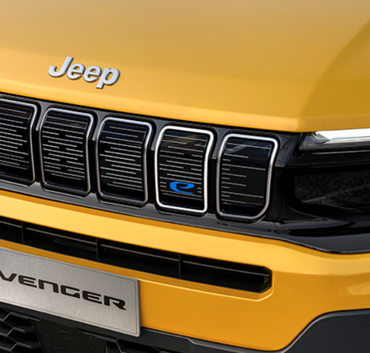 Genuine Jeep Avenger Front Grille Ring Shell - Blanc Banquise, White