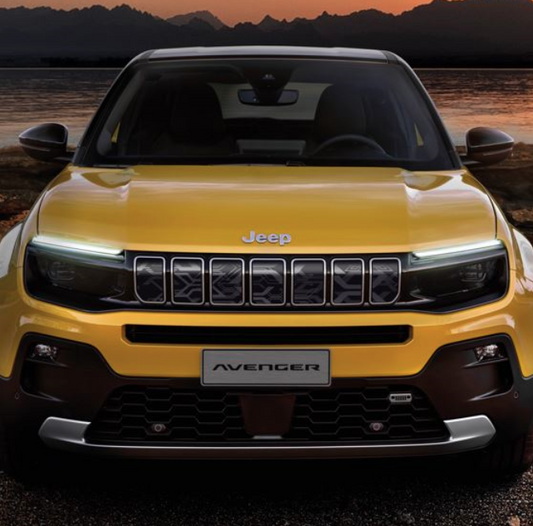 Genuine Jeep Avenger Front Grille Graphic - X-Camo Pattern