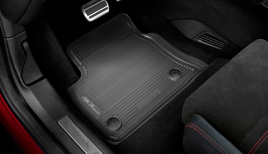 Genuine Alfa Romeo Junior Electric Rubber Floor Mats, RHD