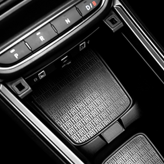 Genuine Fiat 600 Rubber Mat For Wireless Charger Area