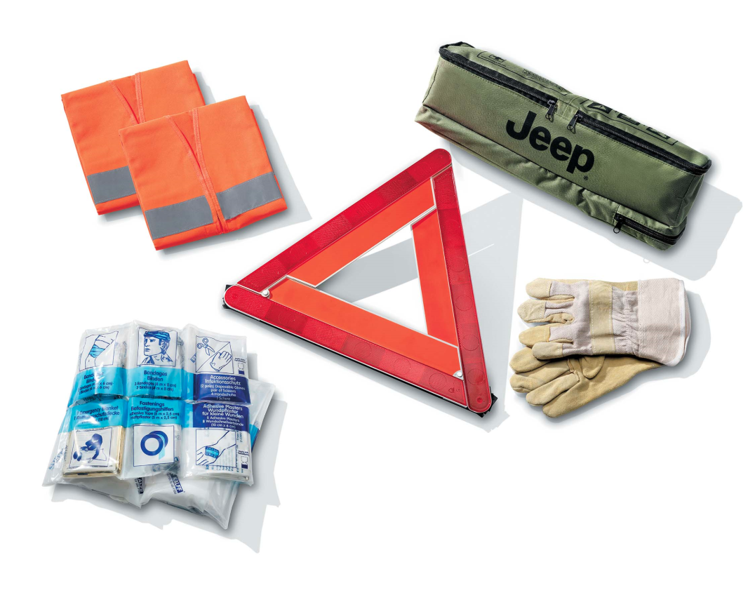 Genuine Jeep First Aid Kit And Roadside Safety Kit