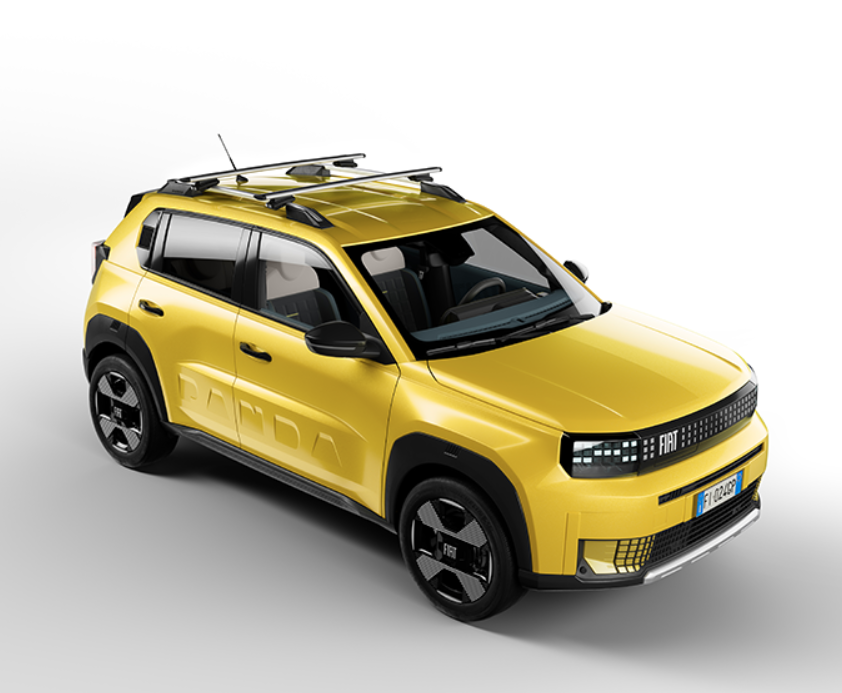 Genuine Fiat Grande Panda Roof Bars, For Longitudinal Bars