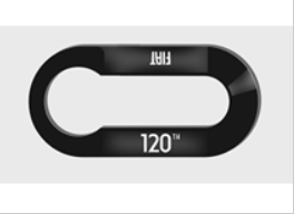 Genuine Fiat 500 120th Edition Key Cover