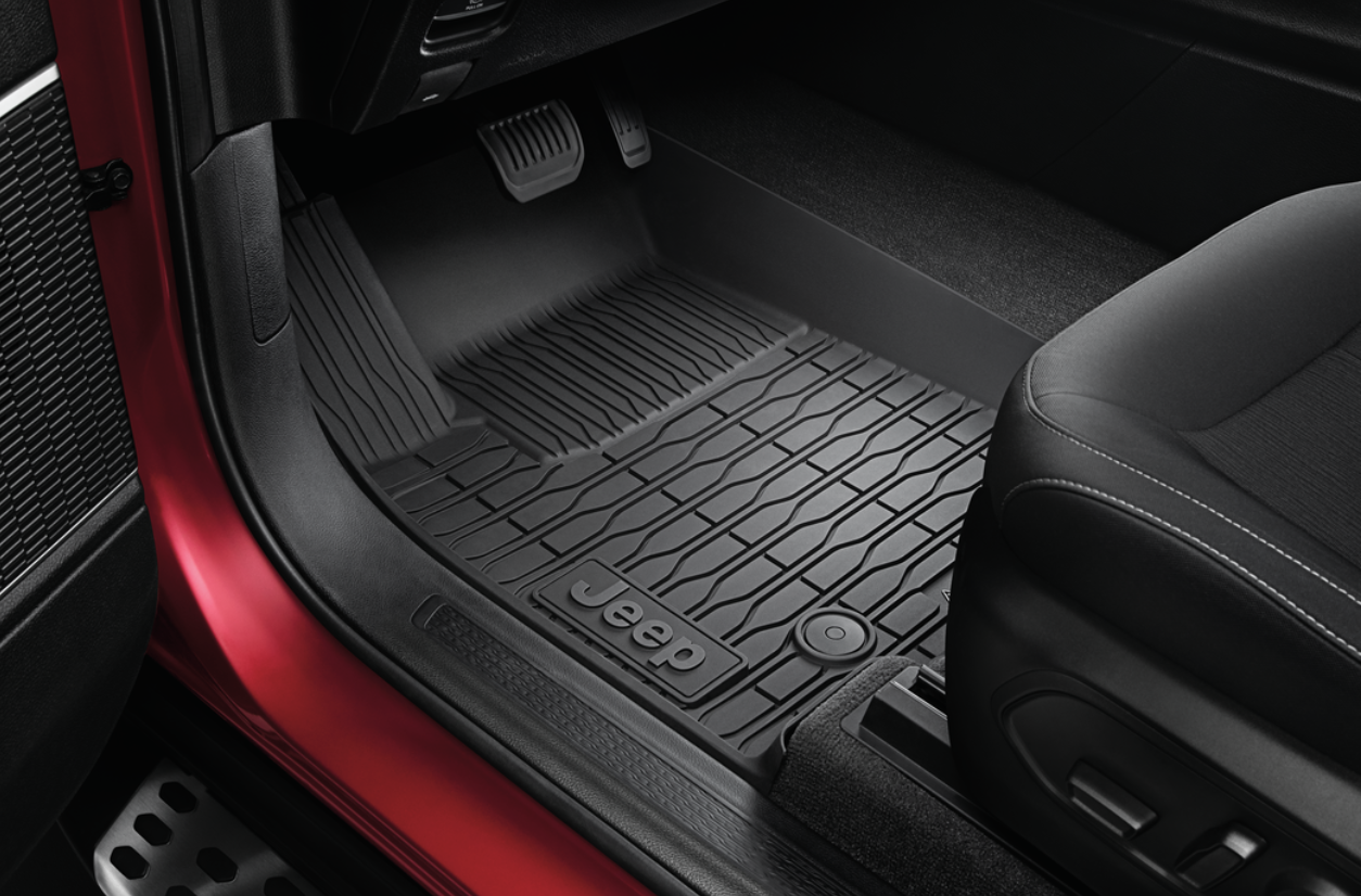 Genuine Jeep Grand Cherokee All-Weather Floor Mats (Three-Row)