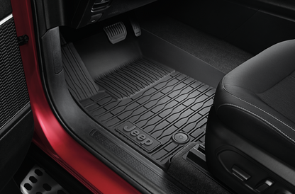 Genuine Jeep Grand Cherokee All-Weather Floor Mats (Three-Row)