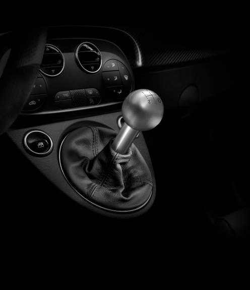 Genuine Abarth 500 Competizione Aluminium Gear Knob