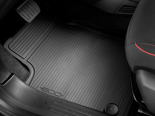 Genuine Fiat 600 MHEV Rubber Floor Mats (RHD)