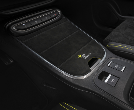 Genuine Abarth 600e Tunnel Pad Cover - Abarth Design