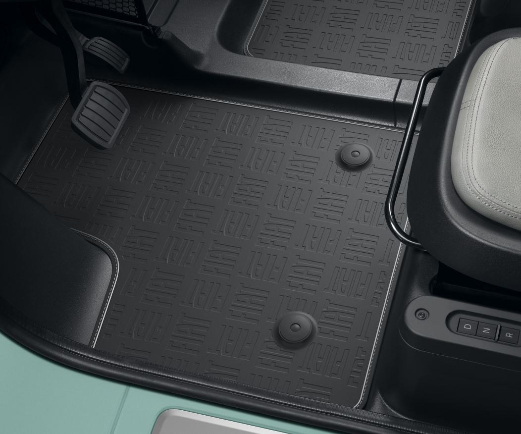 Genuine Fiat Topolino Rubber Mats