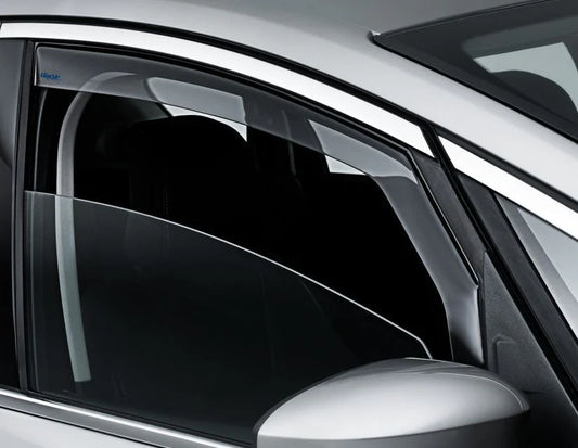 Genuine Ford S Max Front Wind Deflectors - Clear
