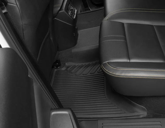 Genuine Ford Ranger Rubber Floor Mats Front And Rear, Double Cab Wildtrak And Wildtrak X Models With Automatic Transmission