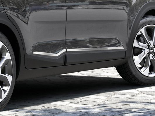 Genuine Kia Stonic Side Trim Lines, Chrome Optic