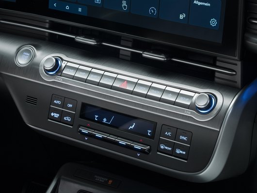 Genuine Hyundai Kona Instrument Panel Trim, Brushed Aluminium Optic