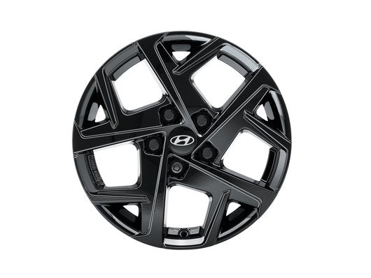 Genuine Hyundai Kona Alloy Wheel 16", Banpo, Glossy Black