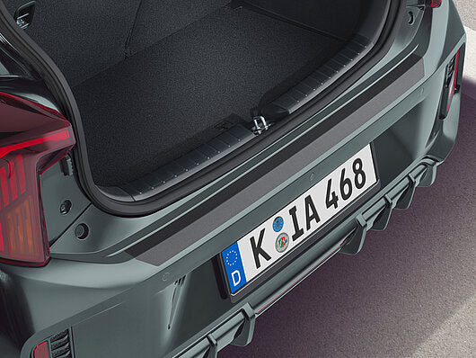 Genuine Kia Picanto Rear Bumper Protection Foil, Black