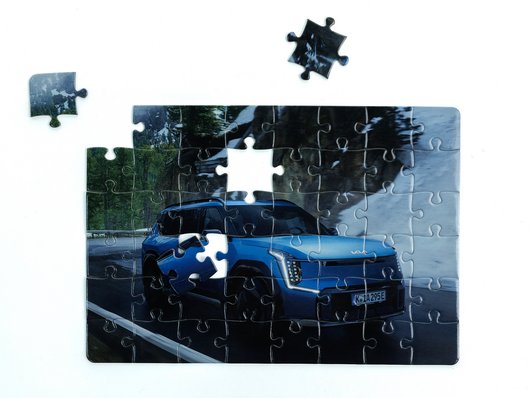 Genuine Kia Jigsaw Puzzles, Set of 3