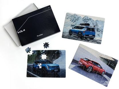 Genuine Kia Jigsaw Puzzles, Set of 3