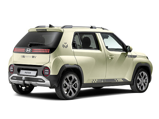 Genuine Hyundai Inster Decal Kit, Pixel Beat, Twilight Grey