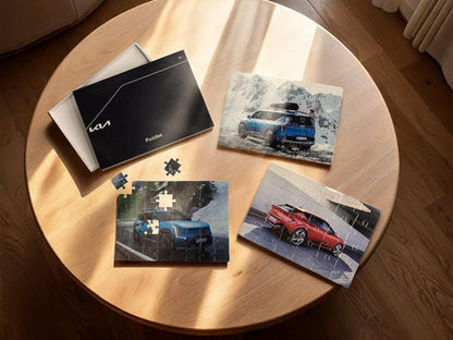 Genuine Kia Jigsaw Puzzles, Set of 3