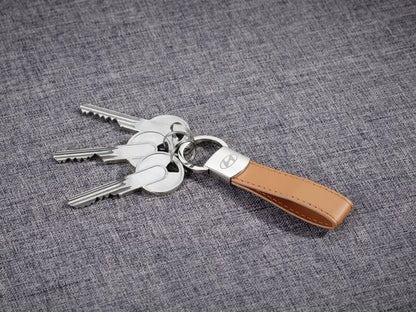 Genuine Hyundai Leather Key Ring