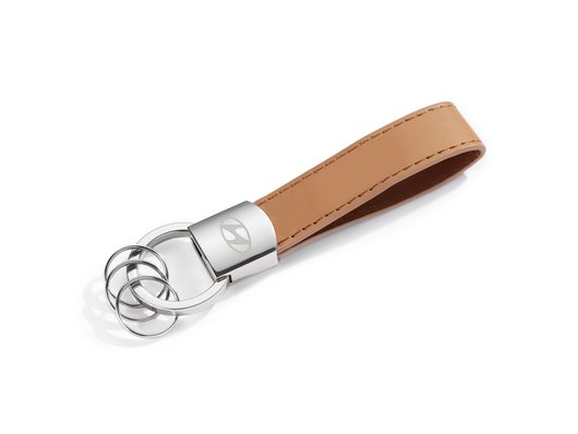 Genuine Hyundai Leather Key Ring