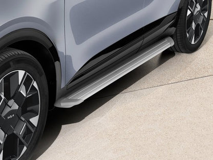 Genuine Kia Sportage Hev Side Steps, Rugged, With Grey Accent