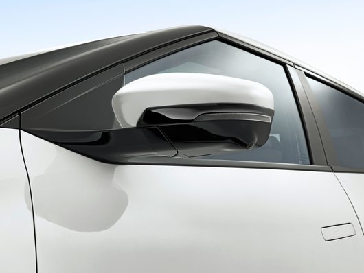 Genuine Kia EV4 Fastback Door Mirror Trims, Piano Black