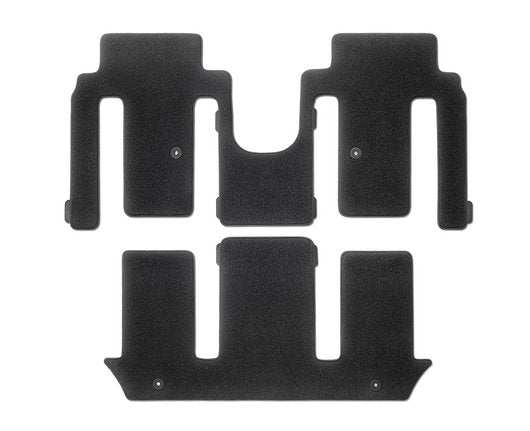 Genuine Hyundai Ioniq 9 Textile Floor Mats, Velour, Rear (6-Seater Swivel Seating)