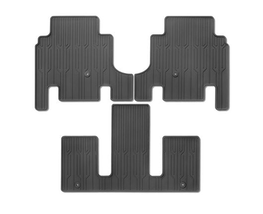 Genuine Hyundai Ioniq 9 All Weather Floor Mats, Rear (6-Seater Relax Seating)