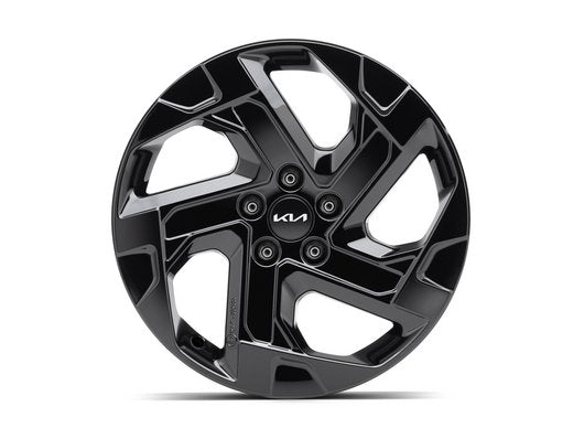 Genuine Kia EV5 Alloy Wheel 18", Jinan, Glossy Black