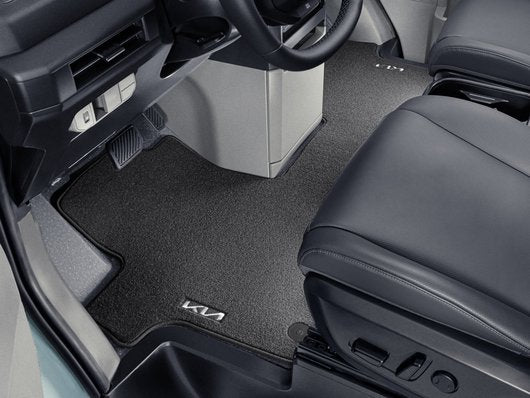 Genuine Kia PV5 Passenger Velour Floor Mats, First Row, RHD