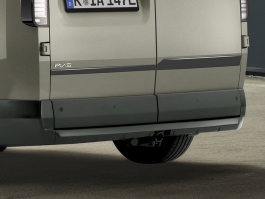 Genuine Kia PV5 Cargo Tailgate Trim Line, Metallic Grey