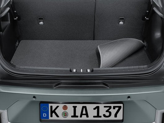 Genuine Kia Stonic Trunk Mat, Reversible (Without Luggage Undertray)