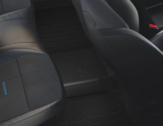 Genuine Ford Focus Rubber Rear Mats - With Transmission Hump Mat