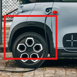 Genuine Citroen Ami Fender Trim, Front Left/Rear Right