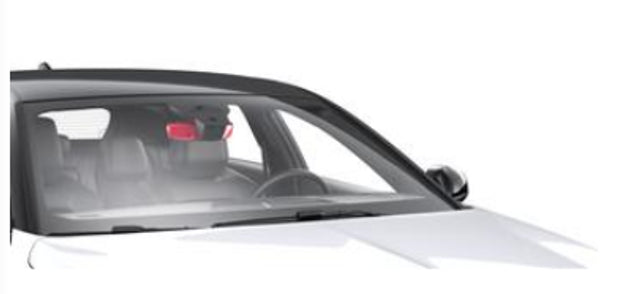 Genuine Vauxhall Astra L Interior Mirror Cover Peperonchino Red