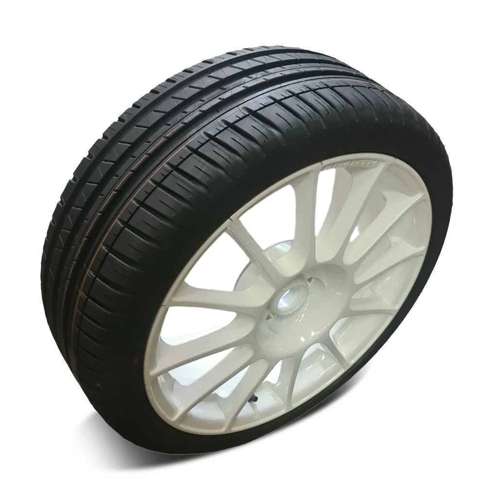 Genuine Abarth 500 17" Alloy Wheel & Tyre Kit - Ivory (Set Of 4)