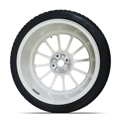 Genuine Abarth 500 17" Alloy Wheel & Tyre Kit - Ivory (Set Of 4)
