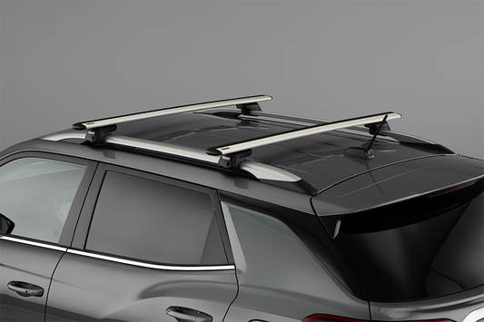 Genuine KGM Korando Roof Bar Set with Lockable Foot Pack