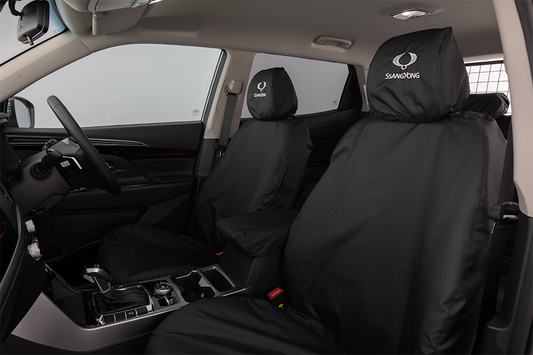 Genuine KGM Korando Heavy Duty Front Seat Cover Set