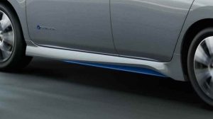 Genuine Nissan Leaf Side Under Accent (Blue)