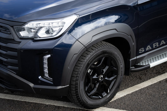 Genuine KGM Musso SWB Wheel Arch Garnish Set