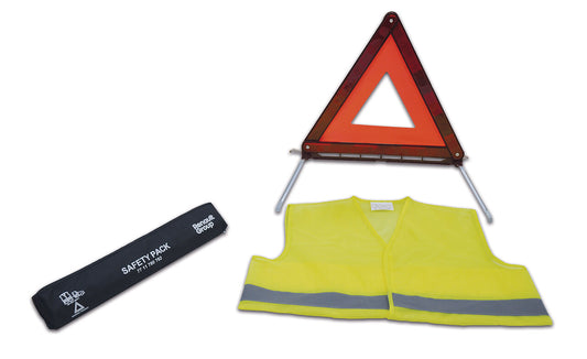 Genuine Renault Safety Kit (1 Vest + 1 Triangle)
