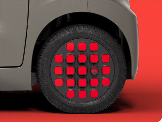 Genuine Citroen Ami Set Of 4 André 14" Wheel Covers