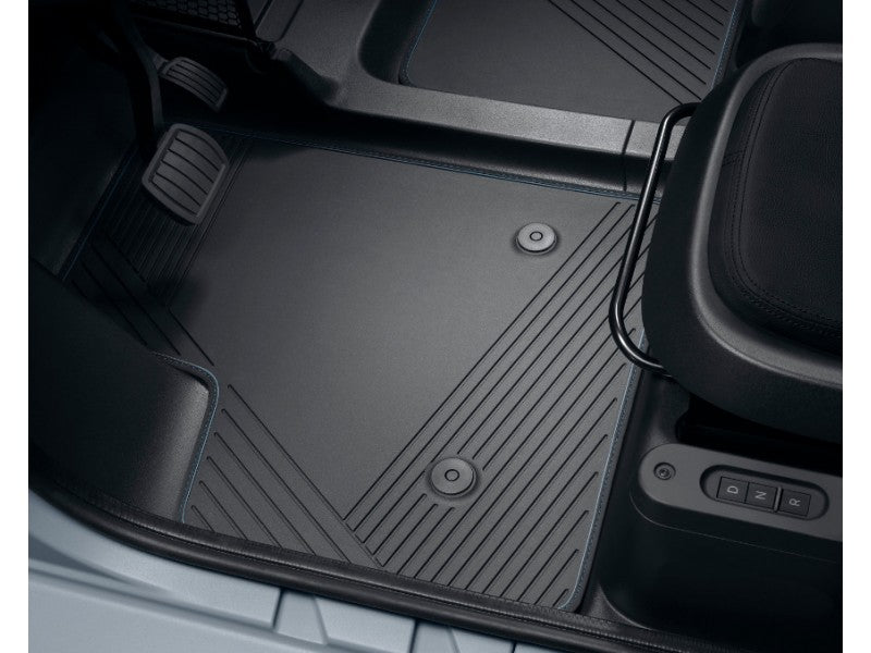 Genuine Citroen Ami Rubber Floor Mats, Bleu