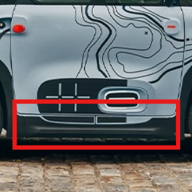 Genuine Citroen Ami Side Moulding