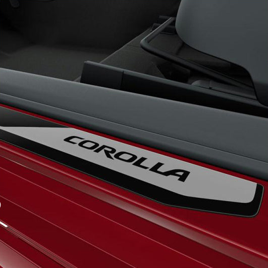Genuine Toyota Corolla Hatch Aluminium Scuff Plates