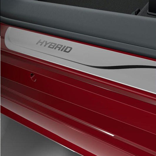 Genuine Toyota Corolla Hatch Scuff Plates - Hybrid (Set of 4)