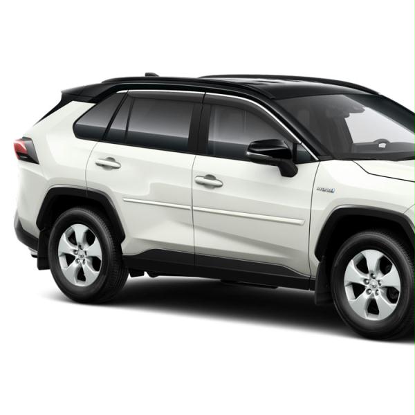 thumbnail image 2 of WeatherTech Side Window Deflectors For Toyota RAV4 – Dark Tint, Front, 82924IM 2 of 6