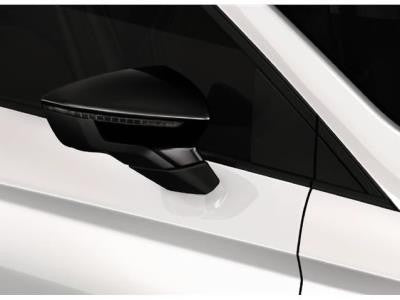 Genuine Seat Ibiza Exterior Mirror Covers In Black